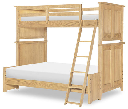 Today's Traditions - Full Size Bottom Bunk Extention - Natural Hickory