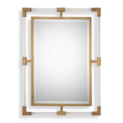Balkan - Modern Wall Mirror - Gold