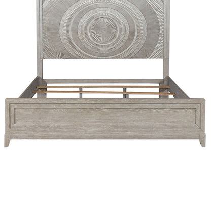Belmar - King Panel Footboard - Washed Taupe