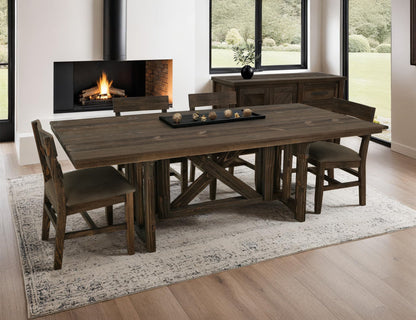 Dutton - Table Base - Rookwood Brown