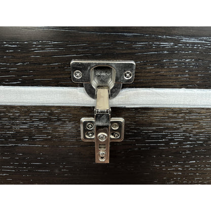 Lydia - Queen Upholstered Storage Footboard - White