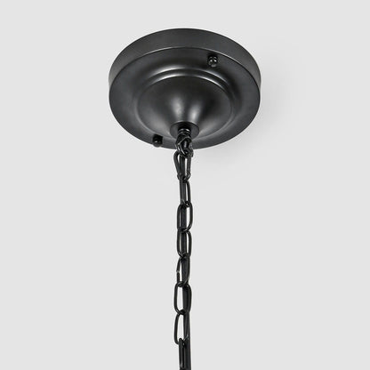 Camille - Glass Pendant - Black