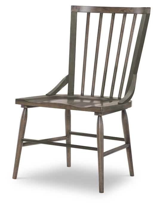 XXX's And OOO's - Windsor Side Chair (Set of 2) - Cocoa