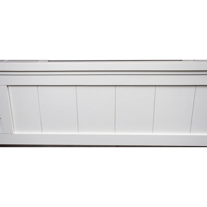 Cora - King Louver Footboard - Cloud