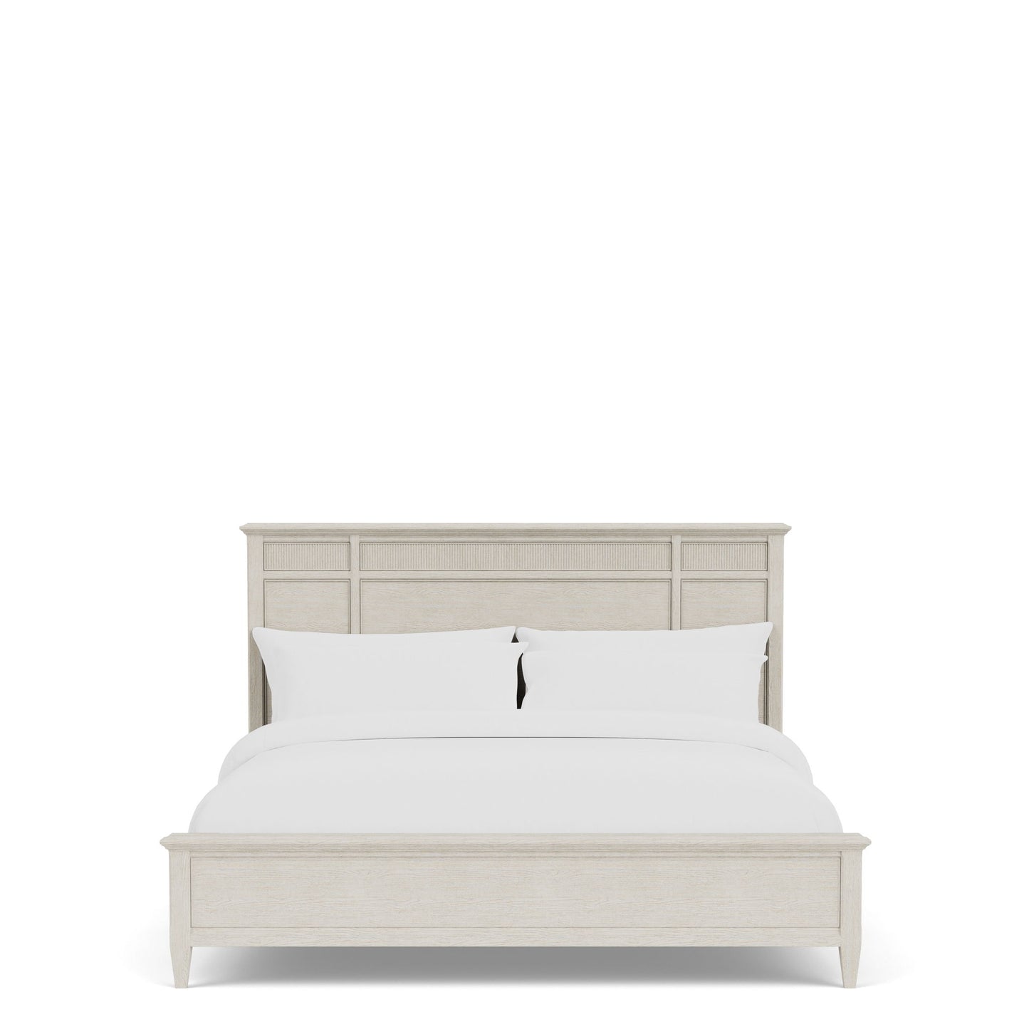 Carmella - Queen Panel Footboard - Pebble Oak