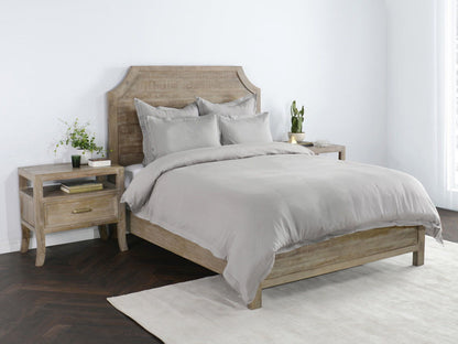 Harlow - Duvet King Sham- Gray
