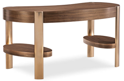 Eleana - Writing Desk - Medium Wood