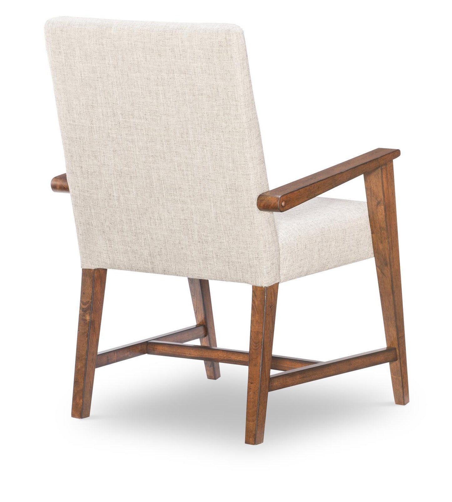 Fenmore - Upholstered Arm Chair (Set of 2) - Mocha And Distressed Cherry