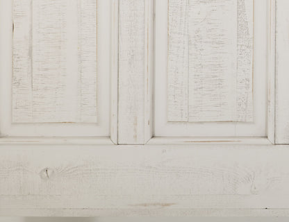 Terra - Queen Footboard - Distressed White