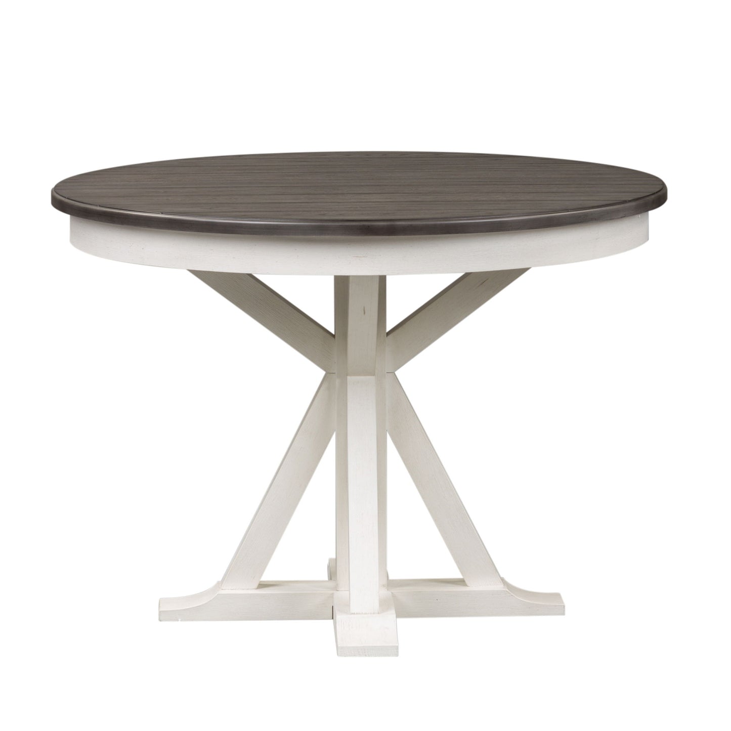 Allyson Park - Single Pedestal Table Base - White