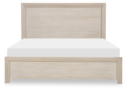 Horizons - Complete Panel Bed - Soft Taupe