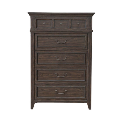 Paradise Valley - 5 Drawer Chest - Dark Brown