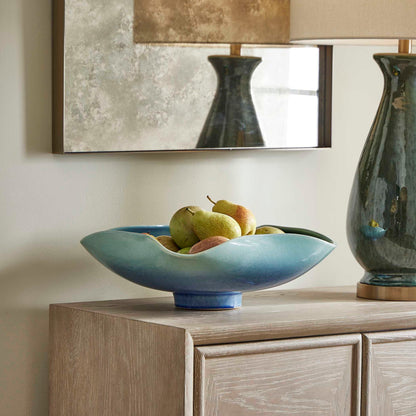 Blue Lagoon - Outdoor Bowl - Blue / Green