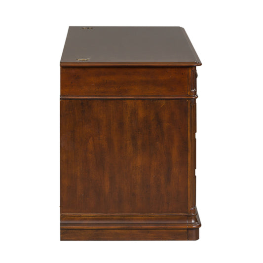 Brayton Manor - Jr Executive Credenza Top - Dark Brown