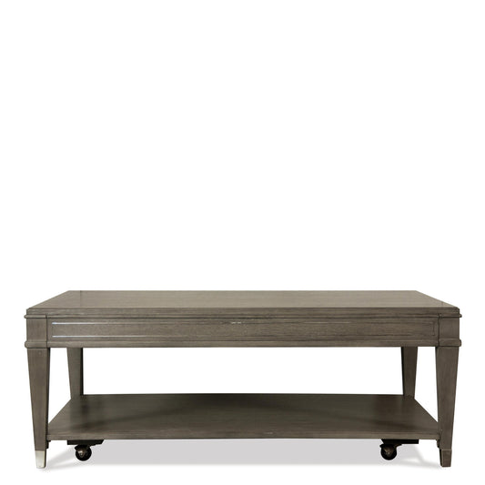 Dara Two - Rectangular Coffee Table - Gray Wash