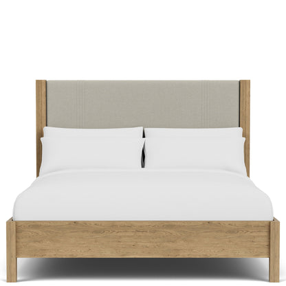 Davie - Queen / King Bed Rails - Light Brown