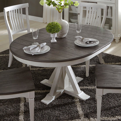 Allyson Park - Single Pedestal Table Top - White