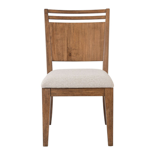 Shaker Lakes - Panel Back Side Chair - Harvest Brown