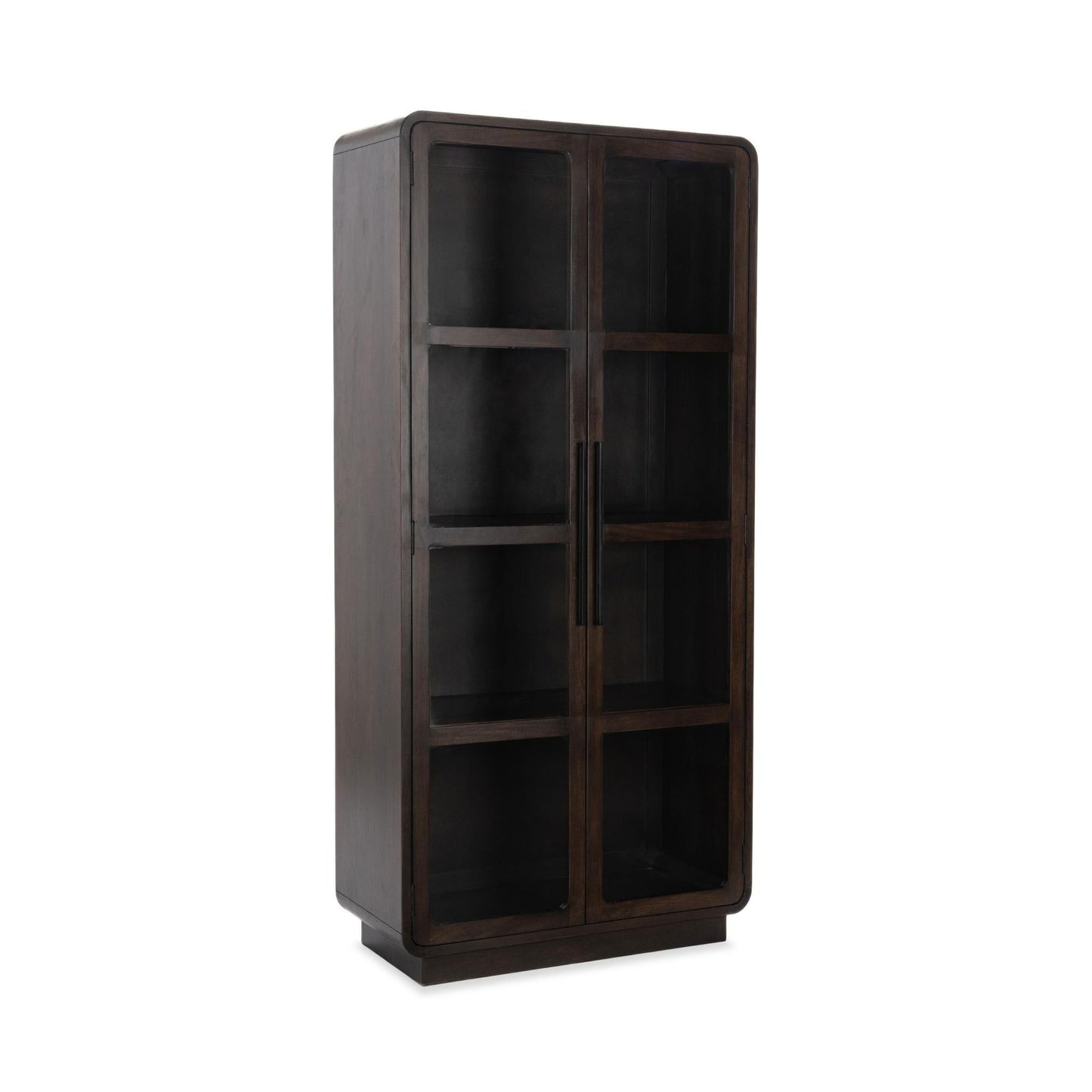 Rogers - Solid Wood Tall Cabinet - Brown