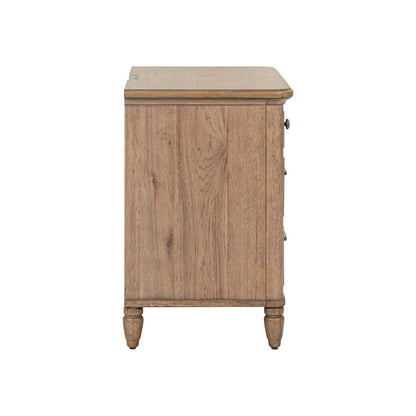Hickory Grove - Panel Bed Rails - Heirloom Brown