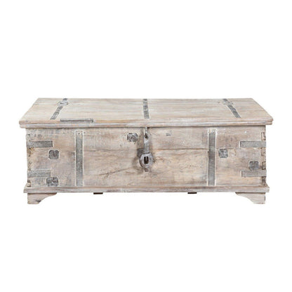Alta - Trunk Coffee Table - Antique White
