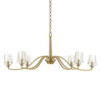 Barcelona - 6 Light Brass Chandelier - Gold