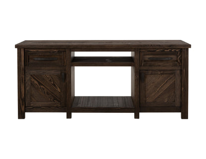 Dutton - Electric Fireplace - Rookwood Brown