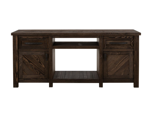 Dutton - Electric Fireplace - Rookwood Brown