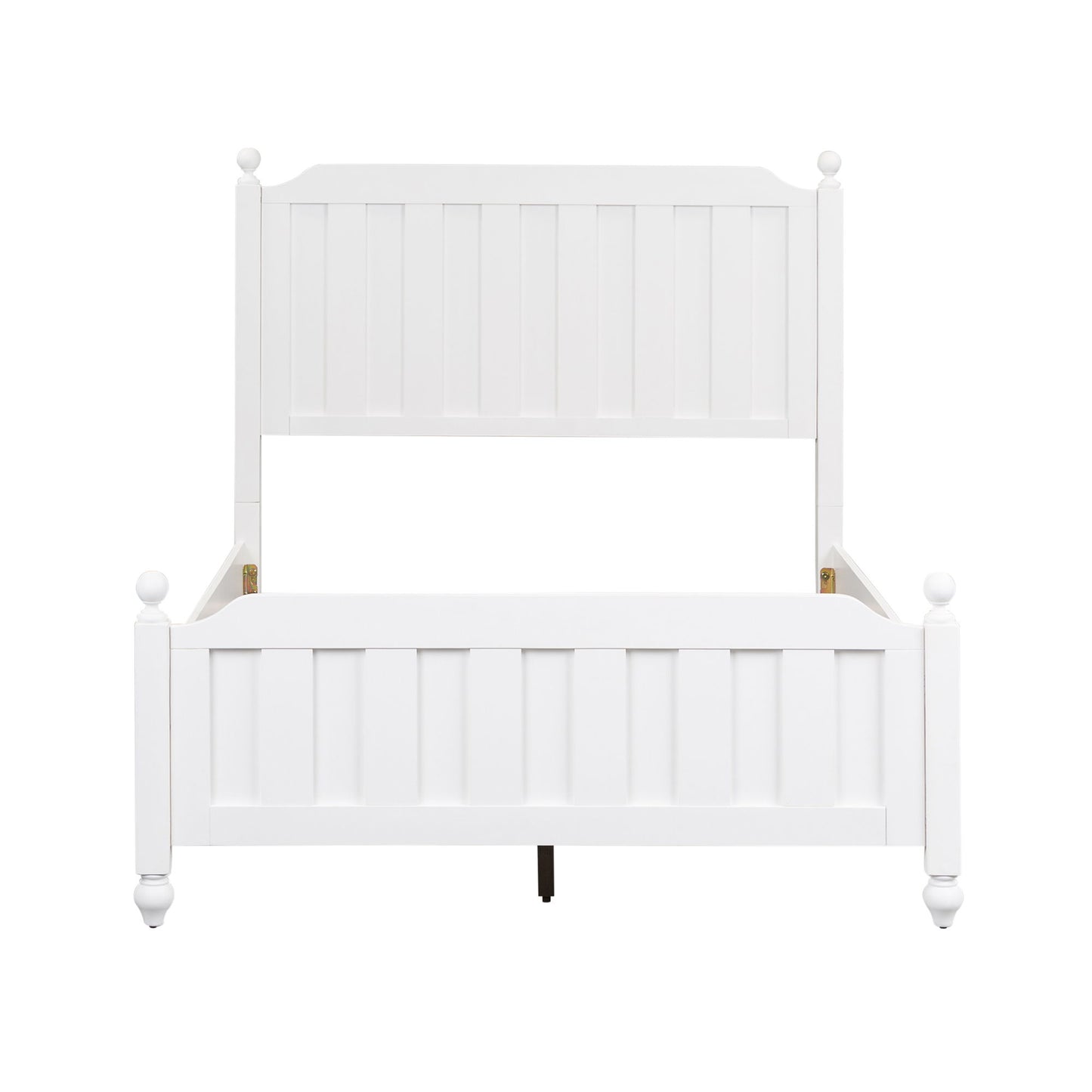 Cottage View - Full Panel Headboard & Footboard - White
