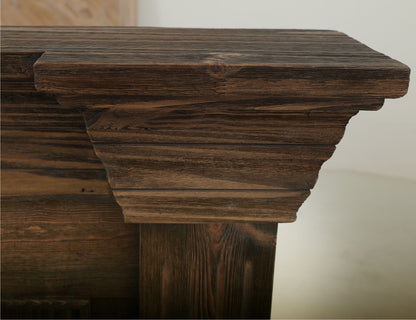 Desire - Queen Headboard - Mahogany Brown