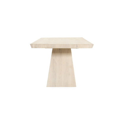 Sanford - Oak Veneer Dining Table - White Wash