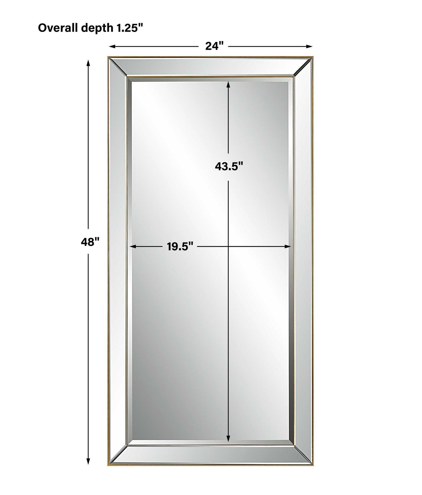 Lytton - Mirror - Gold