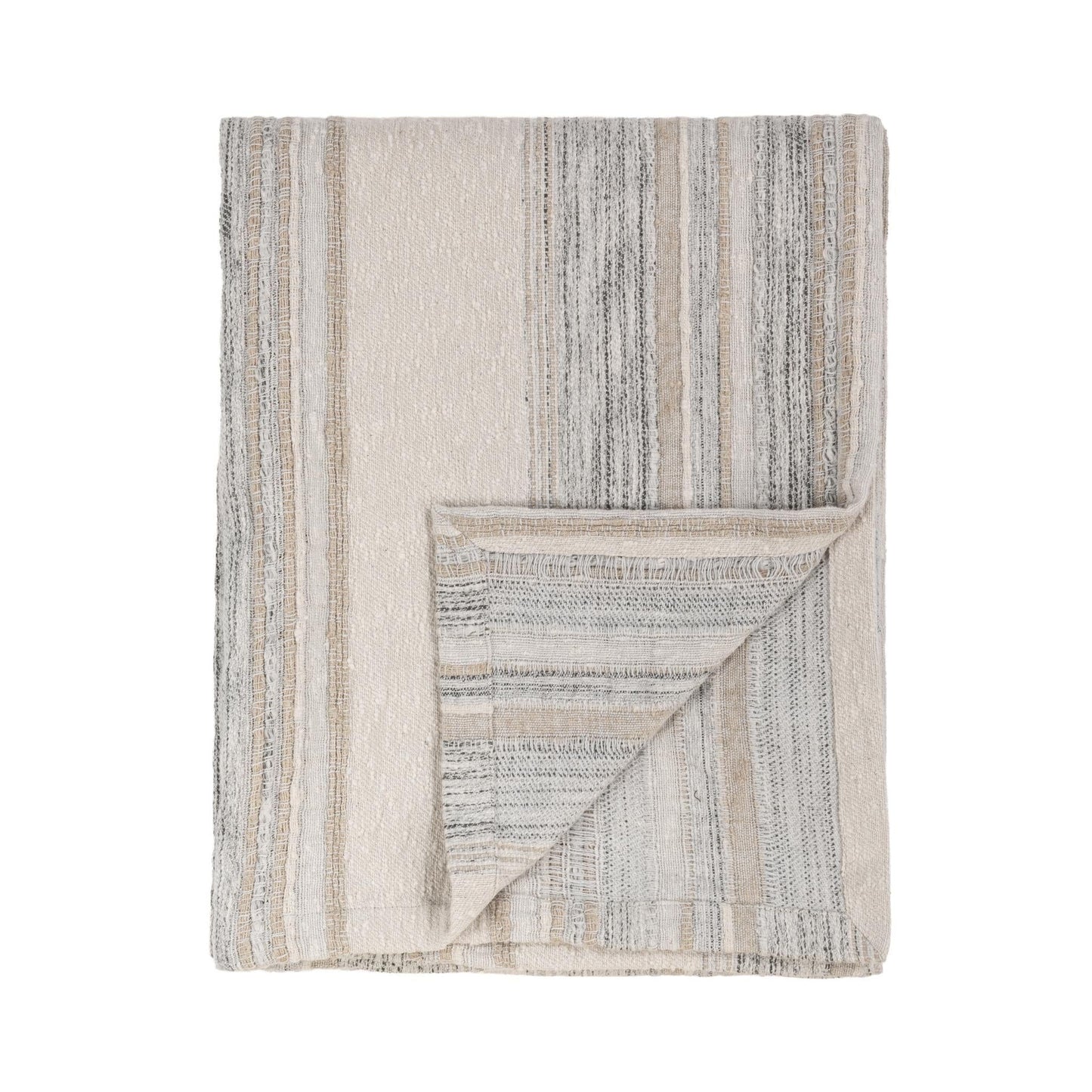Throws - 50" x 70" TC Rockport Throw - Ivory Multi