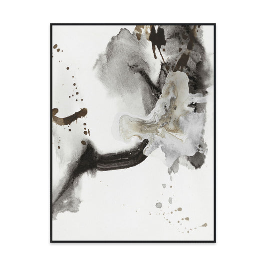 Cream - 36" x 48" Painting Art by Buddy Whitlock - Pearl Silver