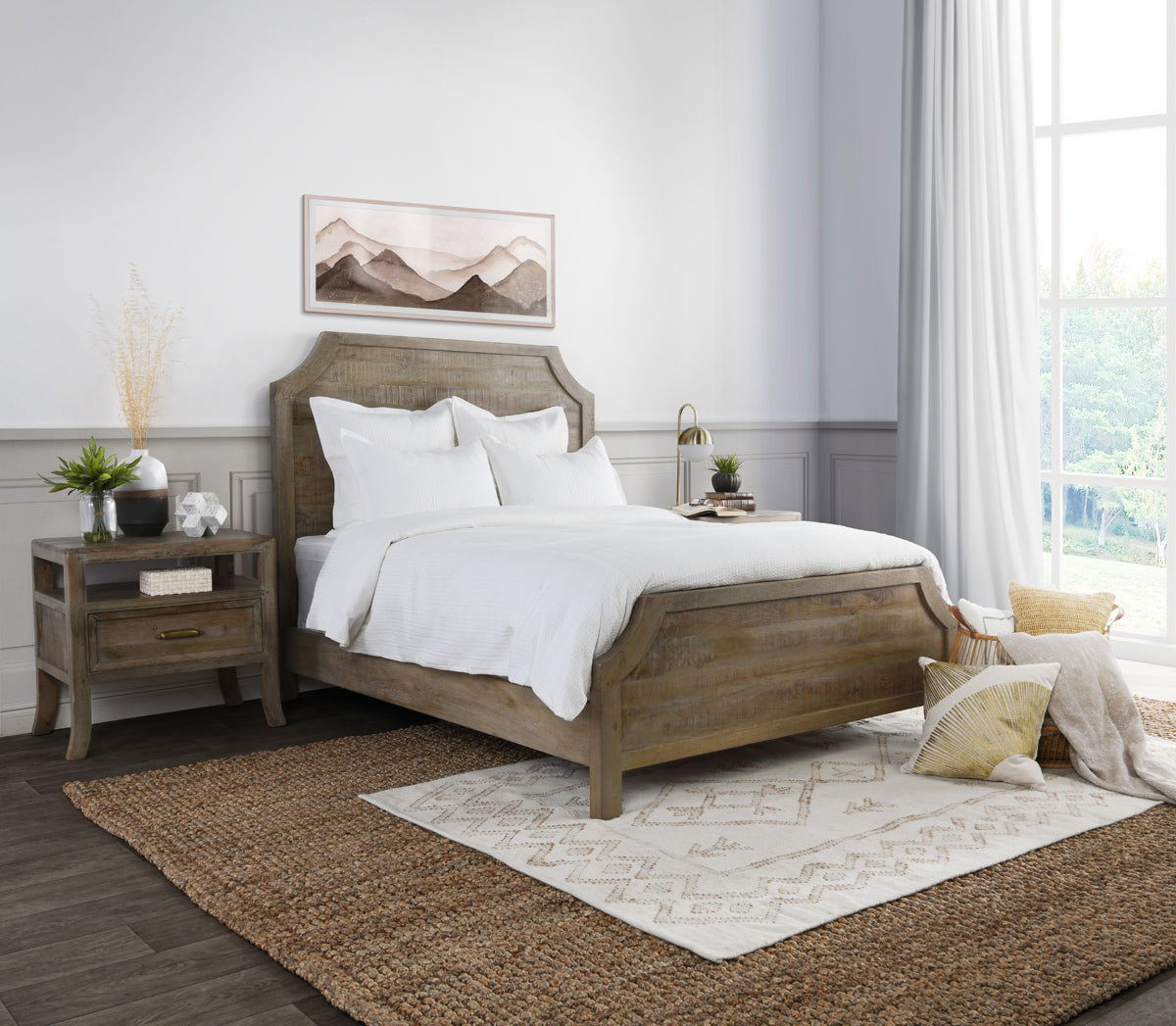 Mason - 3 Piece Queen Duvet Set - Cloud