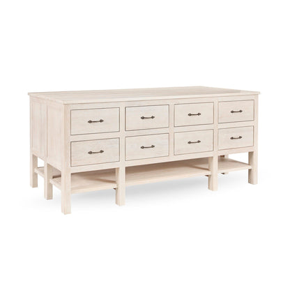 Workstation - White Washed