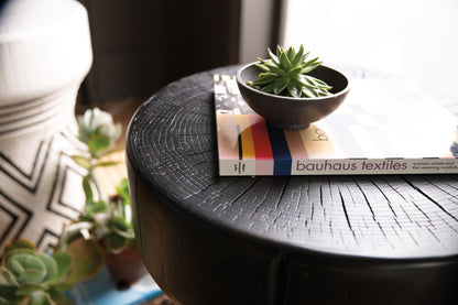 Commerce And Market - Carved Stump Side Table