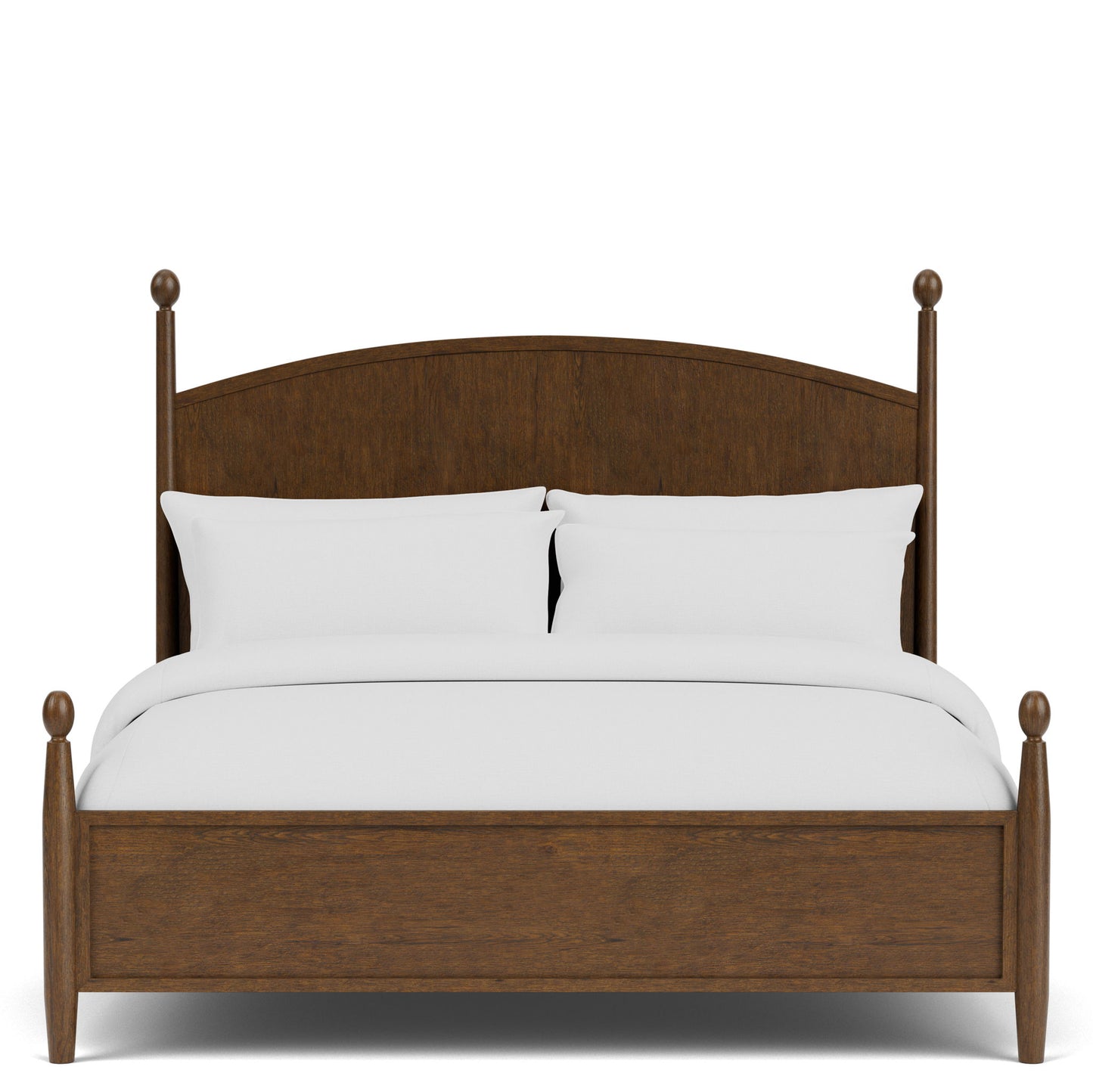 Calhoun - King Upholstered Footboard - Whiskey Oak