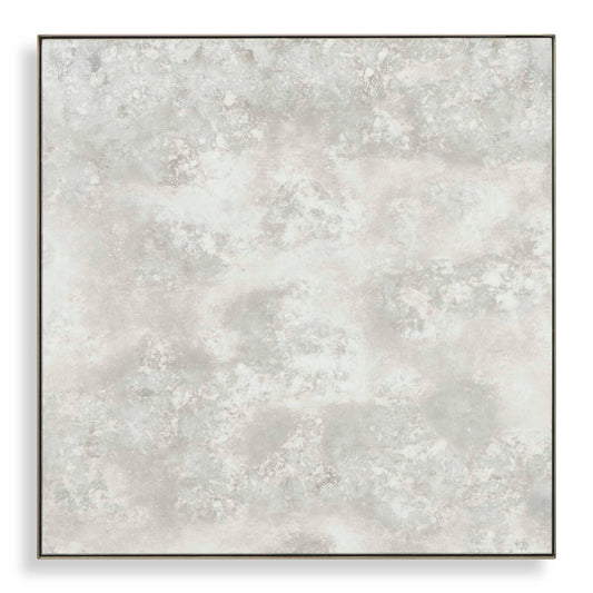 Fredric - Square Antique Mirror - Brass