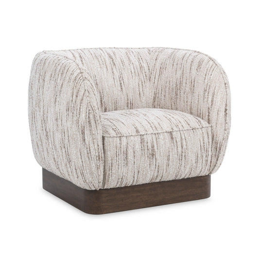 Rinner - Swivel Accent Chair - Beige