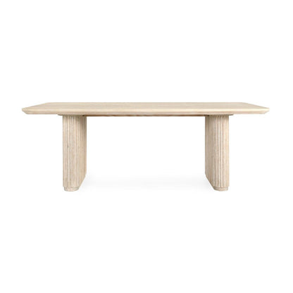 Vander - Oak Wood 84" Dining Table
