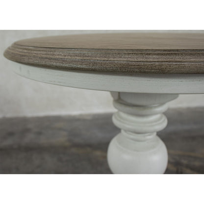 Jameson - Round Side Table - White