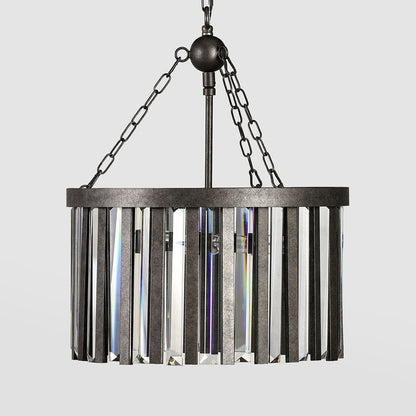 Olympia - Chandelier - Pewter