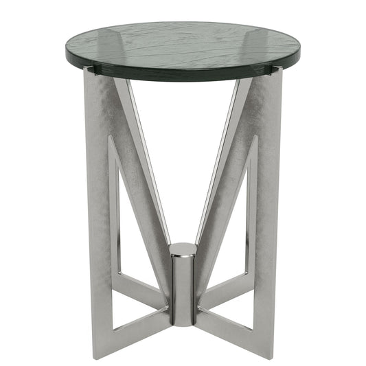 Jano - Round Side Table Base - Gray