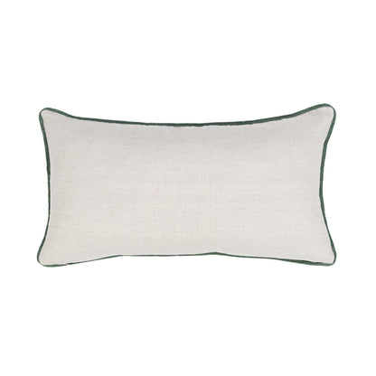 Novel Estate - 14" x 26" NV Belcourt Floral Pillow - Natural / Blue