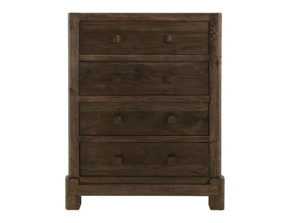 Dark Atenas - 4-Drawer Chest - Brown