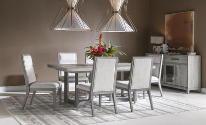 Artesia - Round Pedestal Table Top - Smokey Taupe