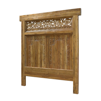 Delago - King Headboard - Light Brown