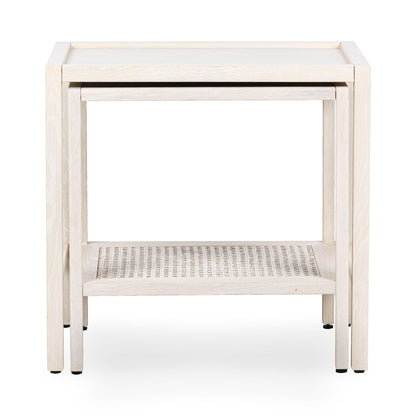 Devin - Solid Wood Nesting Accent Tables