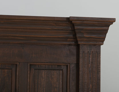 Terra - King Headboard - Rich Chocolate